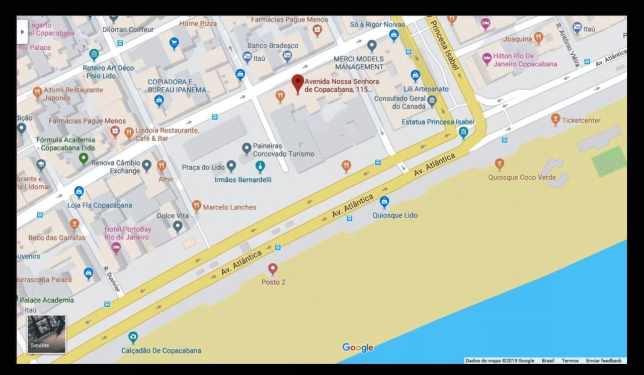 Copacabana Vista Mar Studio Ρίο ντε Τζανέιρο Εξωτερικό φωτογραφία